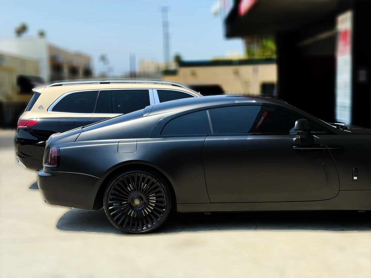 Rolls-Royce Wraith Window Tint Los Angeles