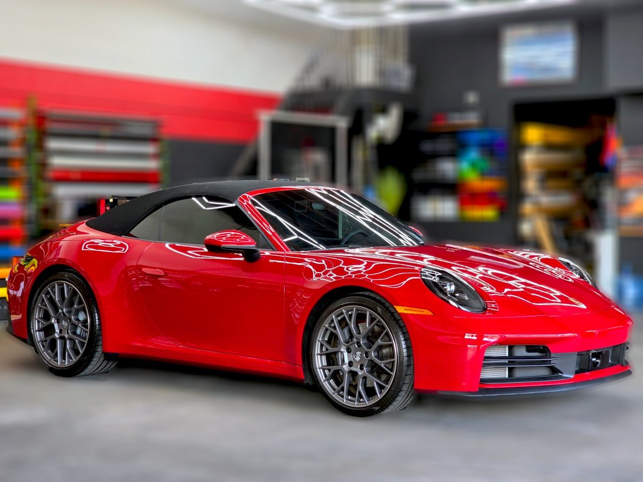 Porsche 911 (992) Cabriolet Window Tint Los Angeles